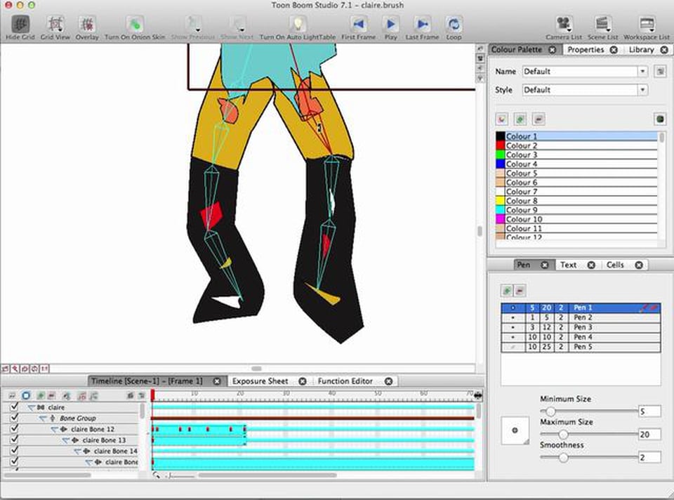 Claire Libre (ToonBoom)