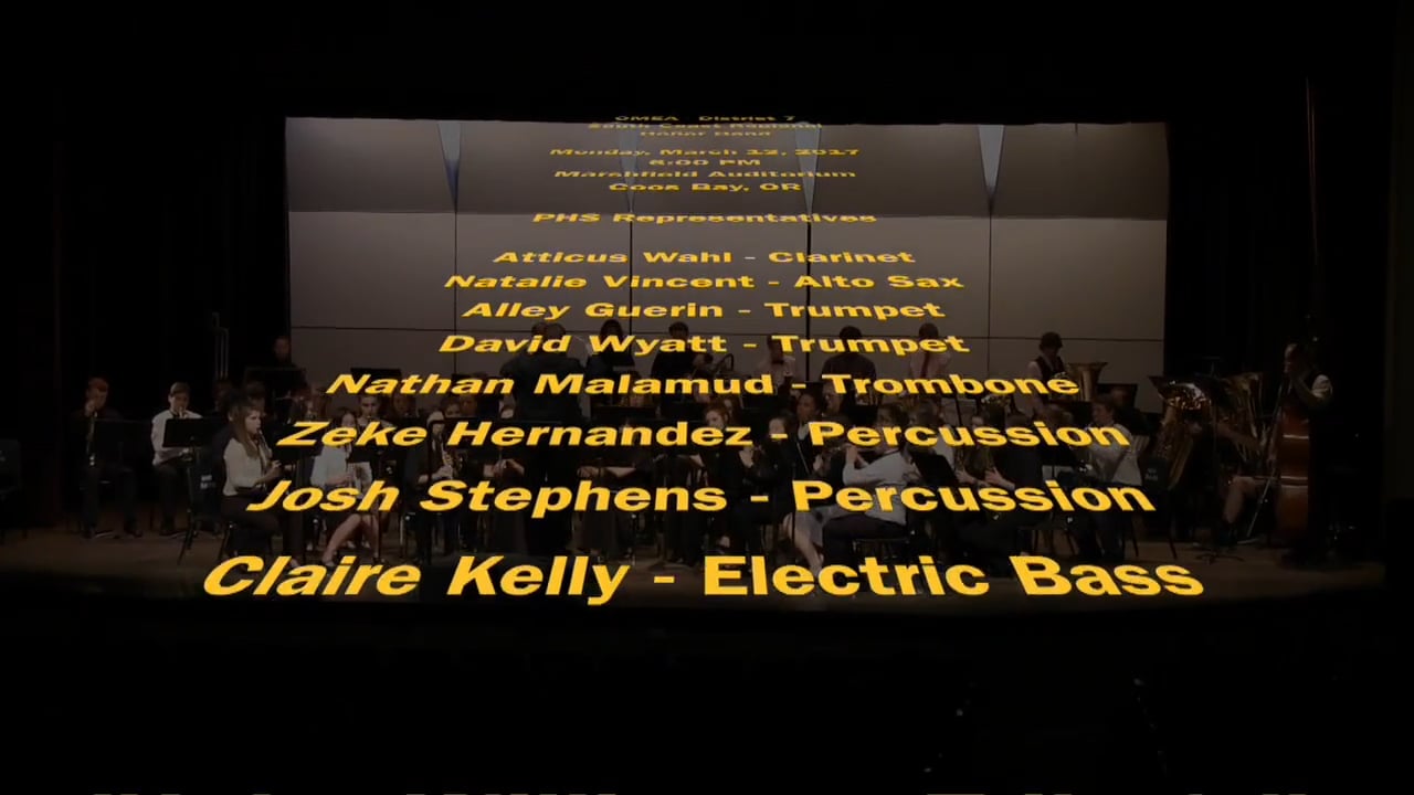 OMEA Honor Band 2017