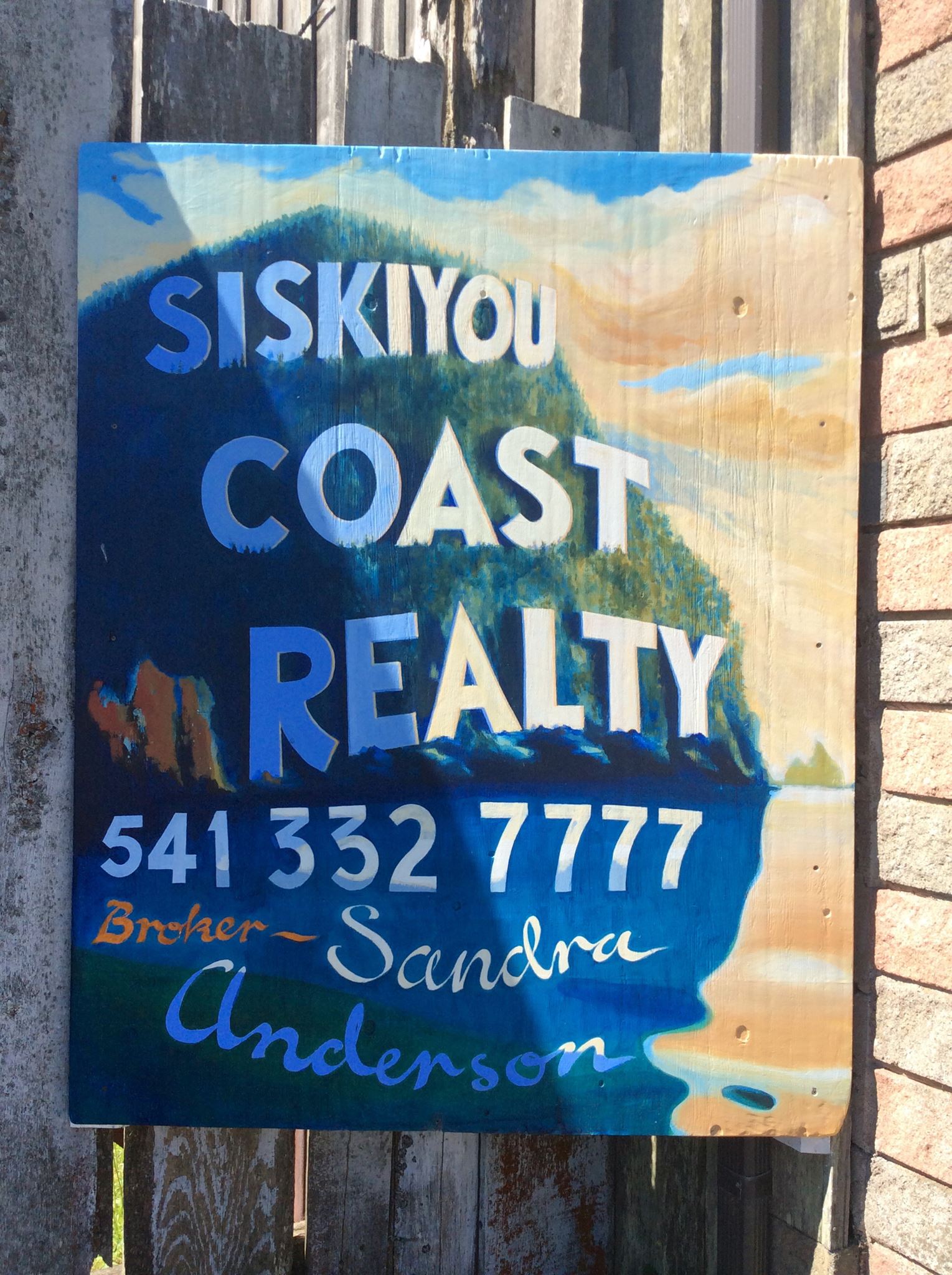 Siskiyou Coast Realty Signage